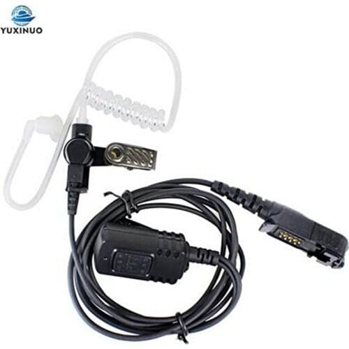 Air Acoustic Tube PPT Headset Earpiece with 2.5mm Mono Jack For Motorola Xir P6600 P6620 XPR3300 XPR3500 MTP3250 Walkie Talkie
