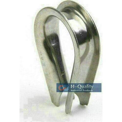 Free Shipping Wholesale High Quality Heavy Duty Stainless Steel 304 DIN6899 Wire Rope Cable Thimbles M24