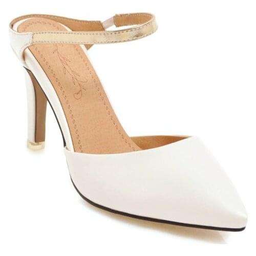 Big Size 11 12 13 14 15 ladies high heels women shoes woman pumps spike Shallow mouth Pointed contracted The former strappy