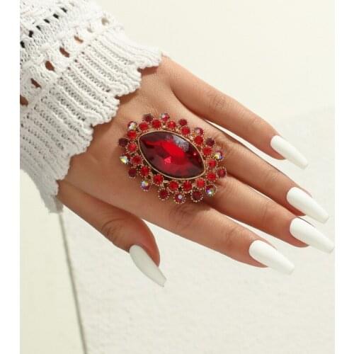 CRUCIO Rings With Crystals