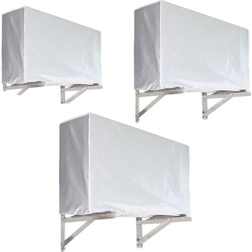 Air Conditioner Cover Outside Units Waterproof Durable Square AC Covers Protection Houseware Accessories Storage Bags
