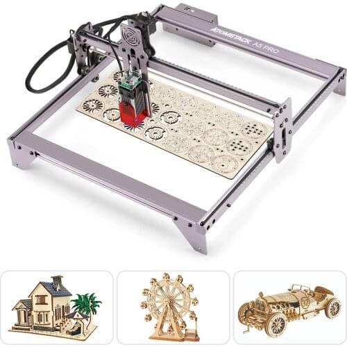 ATOMSTACK A5Pro 40W Laser Engraver CNC Laser Engraving Cutting Machine DIY Laser Marking for Metal 41x40cm Engraving Area