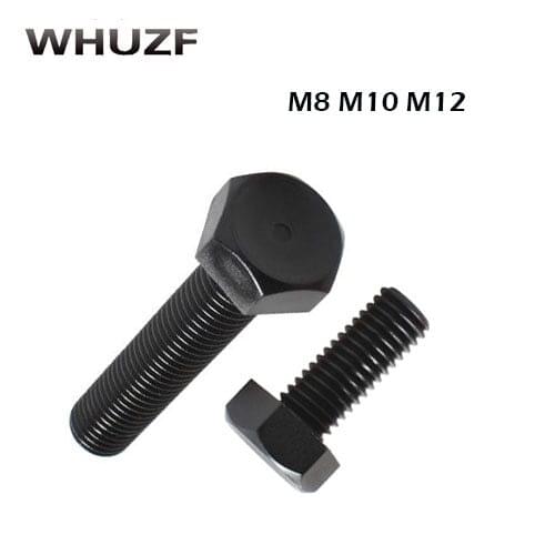 M8 M10 M12*8/10/12-50mm Black Nylon Hexagonal Screw Hexagonal Plastic Bolt Plastic Insulated Bolt