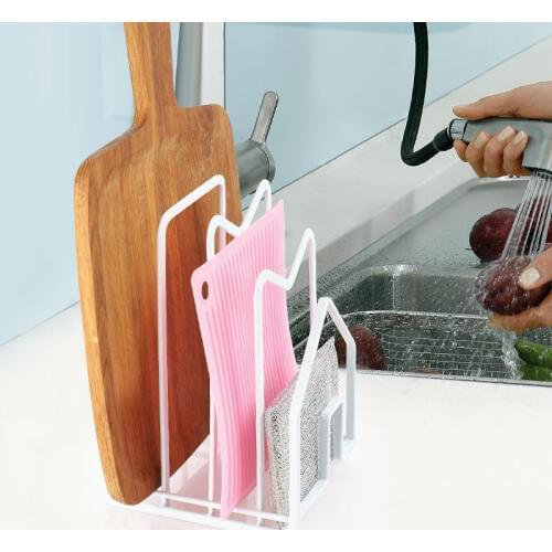 BF040 Multifunctional Kitchen pot cover rack and anvil collector kitchen storage rack 12.5*14.5*21.5cm