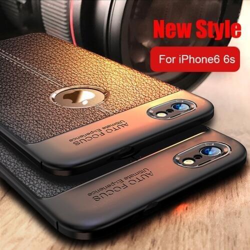 KOLPLER Soft case for iPhone 6 6s plus case bumper dermatoglyph cover phone cases bumper for iPhone 6 plus Case TPU CAPA bag