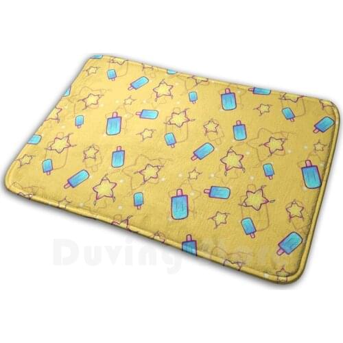 Kingdom Hearts Seasalt And Paopu Pattern Soft Non-Slip Mat Rug Carpet Cushion Kingdom Hearts Pattern Kh Sea Salt Ice