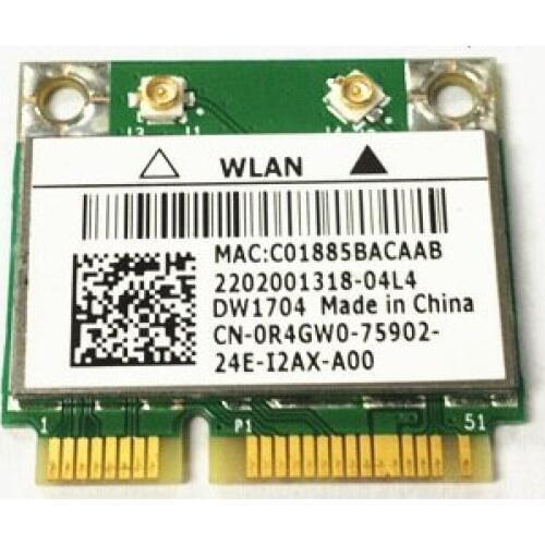SSEA Wholesale for Dell 3442 3441 3542 5420 7420 P33G N421R 5425 DW1704 Wifi Bluetooth 4.0 Wireless half Mini Pcie Card