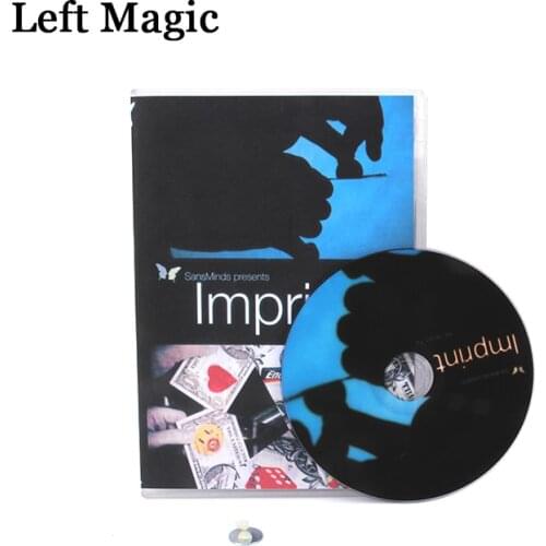 "Imprint By Jason Yu And SansMinds (DVD+Gimmick) - Magic Tricks Magic Props Accessories Mentalism Stage Close-Up Comedy "