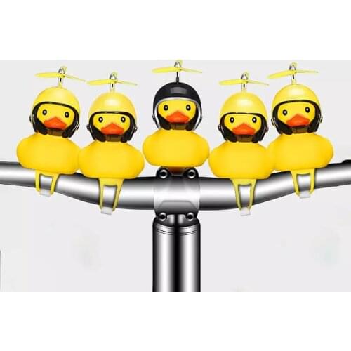 Youpin Broken Wind Little Yellow Duck Car Decoration Electric Car Decoration Warning Light Night Light Car Accessories