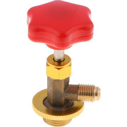 1/2 SAE Auto Car AC Can Tap Valve Bottle Opener For R134a Gas Bottle Air Conditioning Accessories