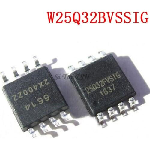 10PCS W25Q32BVSSIG SOP-8 W25Q32 SOP 25Q32BVSIG SMD W25Q32BVSIG 25Q32
