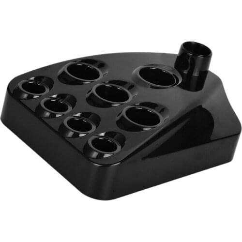 9 Holes Plastic Tattoo Pigment Ink Cup Cap Stand Holder Rack Tattoo Supplies