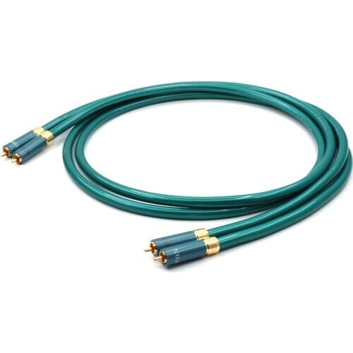 Audiophile Ortofon 8NX OFC pure copper HIFI RCA cable 2M Pair