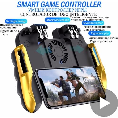 PUBG Controller Trigger Free Fire Control for Phone Gamepad Joystick Android iPhone Mobile Game Pad Smartphone Gaming Pupg Pugb