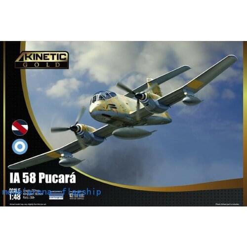 KINETIC K48078 1/48 IA-58A Pucara