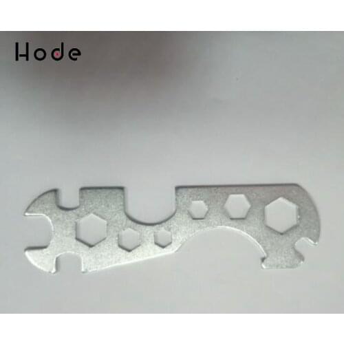 Multifunctional wrench bicycle wrench flower piece punching multi-hole wrench repair tire repair tool