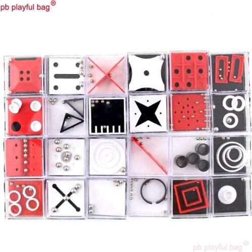 PB Playful bag Montessori Educational DIY Toy Baby decompression Balance Ball Challenge difficulties Maze Popular Gift UG27