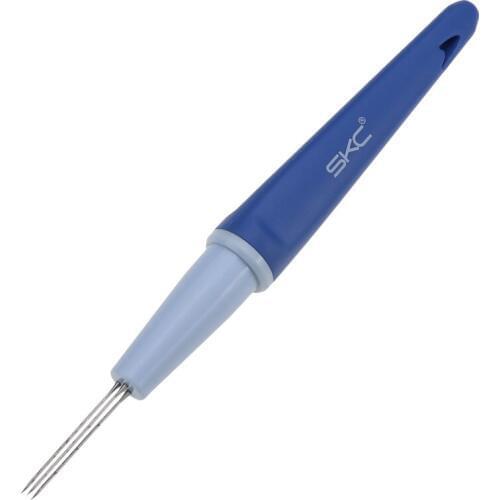 YOKOYAMA Three-Needle Pen Combination Plastic Handle And Detachable Metal Needle Sweater Stitch Wool Felt Needle Sewing Tools