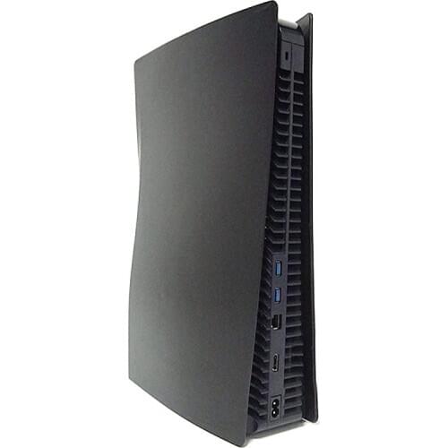 Protective Shell Case Cover For PlayStation 5 Disc Console Replacement Plate Fashion Black Skin Shell Anti-scratch Accessories