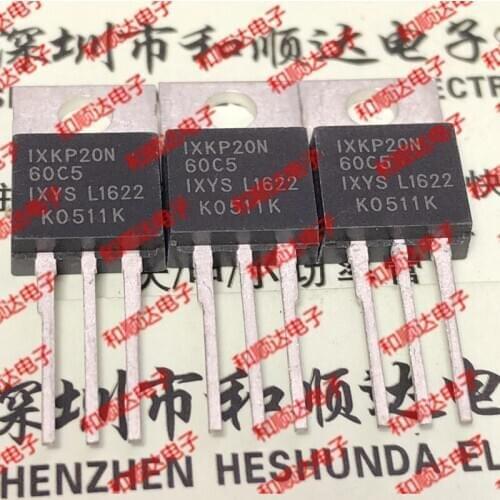 10pcs / lot IXKP20N60C5 new stock TO-220 600V 20A