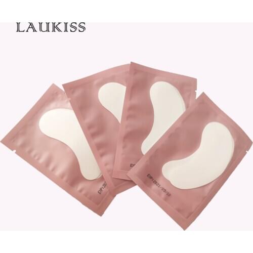 25/50/100/400/500/1000Pcs Eye Pads Eyelash Under Eye Pads Lint Free Patches For Eyelash Extension Supplies Lashes Extension