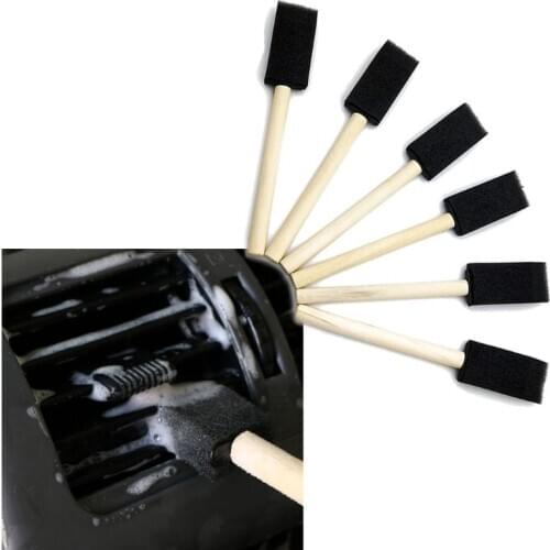 5pcs Car Air Conditioner Vent Brush Grille Detailing Cleaner Blinds Duster Clean