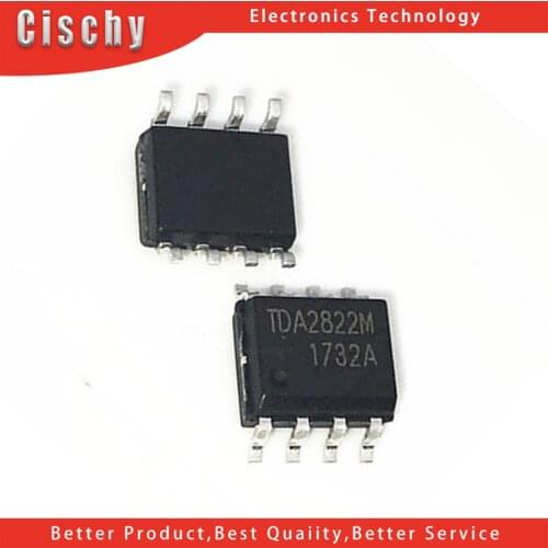 10pcs/lot TDA2822M TDA2822 SOP-8 new original In Stock