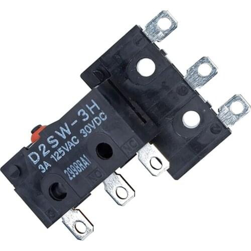 5PCS New original touch switch D2SW-3H holding brake switch sealed 3 feet micro switch waterproof and dustproof 3A 125V