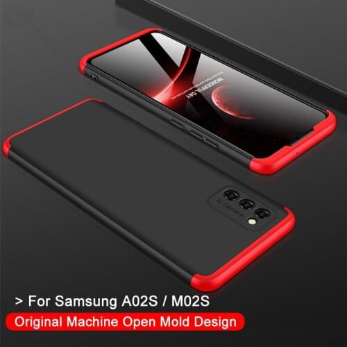 GKK 360 Full Protection Case For Samsung Galaxy A02S M02S A32 M31 M31S Case Hard Matte Cover For Samsung A50 A70 A51 A71 A12 A11
