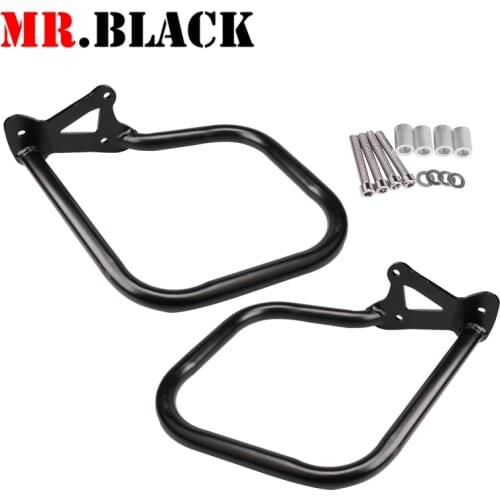 For BMW K1600GTL K1600 GTL 2011-2018 11 12 13 14 15 16 17 18 Rear Crash Bar Saddlebag Side Box Bumper Stunt Cage Frame Protector
