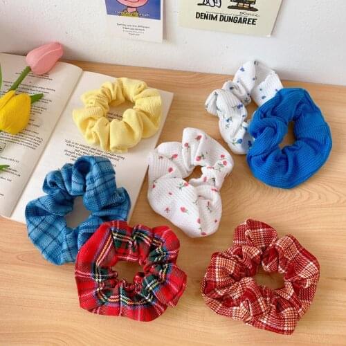 European Elegant Designs Women Hairbands Knitting Fabric Lady Vintage Hair Band 2020 Korean Hair Rubber Holder