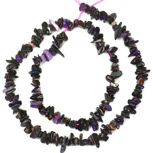 Sugilite purple/black baroque 5-8mm for DIY jewelry making loose beads FPPJ wholesale beads nature gemstone
