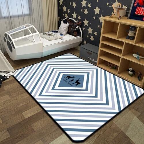 Cartoon good night bear carpet bathroom area rug kids bedroom kitchen door living room baby play mat gray carpet large tapete