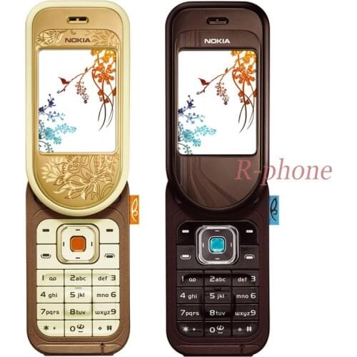 NOKIA 7370 Used Mobile Phone 2G GSM & Russian keyboard Original Unlocked