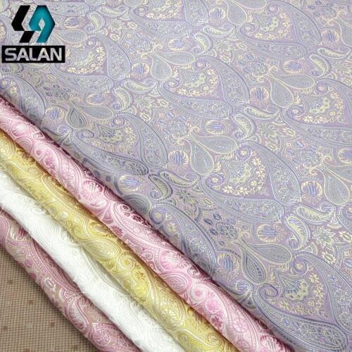The new imitation Xiangyun yarn Fengtie brocade satin fabric handmade DIY bag fabric dress cheongsam Chinese clothing fabric