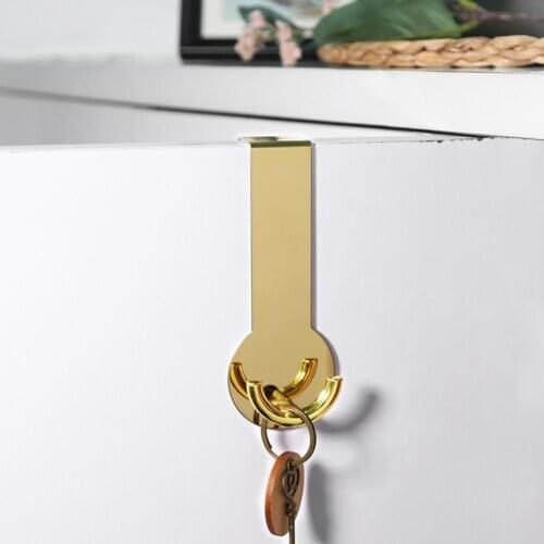 2020 NEW Door Hook Punch-free Hanger for Towels Backpacks Clothes Umbrellas Wallets Belts Backpack Hange for Kichen Home Organi