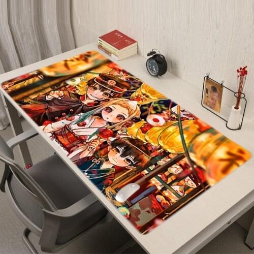 Oilet-Bound Mousepad Desk Pad Gamer Mouse Pc Complete Hot Xxl Mausepad Mat Large Carpet Anime Gaming Pads Cute Keyboard Rug Mats