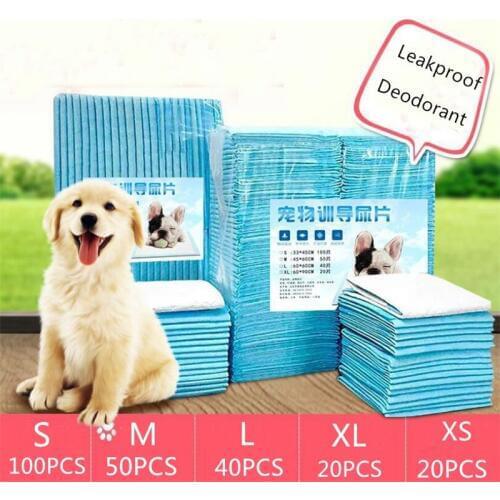 Chihauhua Diapers Puppy Training Pads For Dogs For Small Lager Retriever Labrador Training Urine Grooming Goods Pet Cat Animal