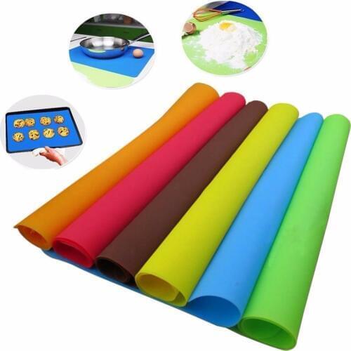 Silicone Pad Mat Bakeware Mat Silicone Oven Heat Insulation Pad Cookies Mats Baking Liner Non-stick Thick Kitchen Tools