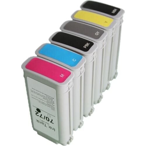 Compatible for 130ml ink cartridge for HP70 for Designjet Z2100 Z3100 Z3200 Z5200 printer