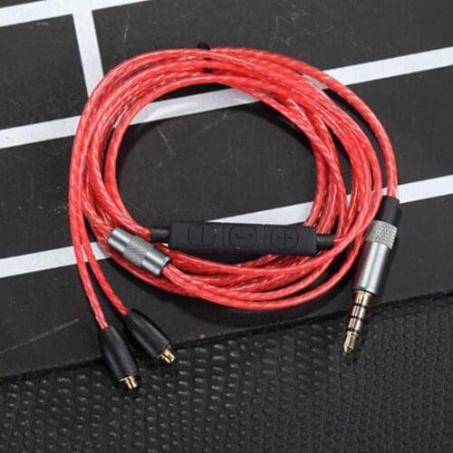 1.3 Meters Headphone Earphone Cable Cord Wire For SHURE Cable Audio SE215 SE315 TH904 SE535 SE425 N5J9