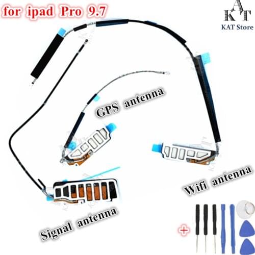 1Pcs WiFi WLAN GPS Signal Antenna Connector Flex Cable Ribbon for iPad Pro 9.7 9.7'' inch A1673 A1674 A1675 Replacement Parts