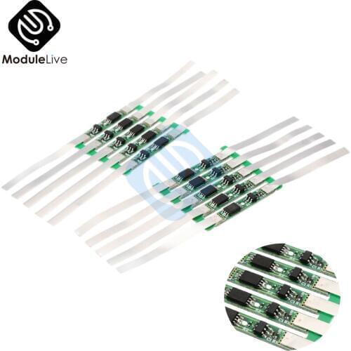 1S 3.7V 2A/3A/4.5A/6A/7.5A/9A BMS 18650 Li-ion Lithium Battery 1/2/3/4/5/6 Mos Charging Protection Board Lipo Power Bank Module