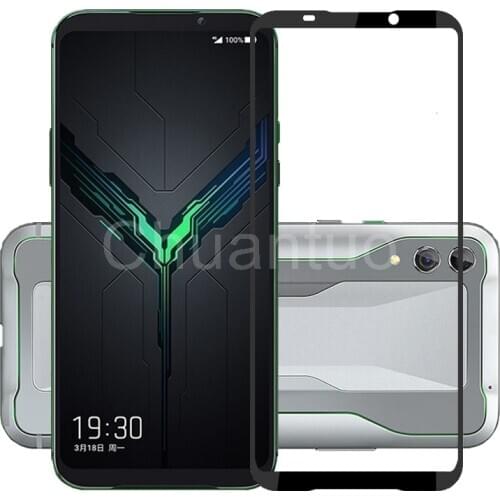 25 Pcs/Lot Full Cover Screen Protectors For Xiaomi Black Shark 2 Scratch Proof Protective Film Tempered Glass For Black Shark 2