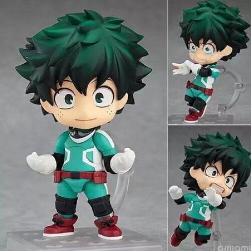 10CM My Hero Academia anime figure Q Ver. 686# POP596 Midoriya Izuku PVC action figure collection model toys gifts
