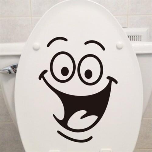 Hot Bathroom Wall Stickers Toilet Home Decoration Waterproof Wall Stickers For Toilet Sticker Decorative Poster Home Decor