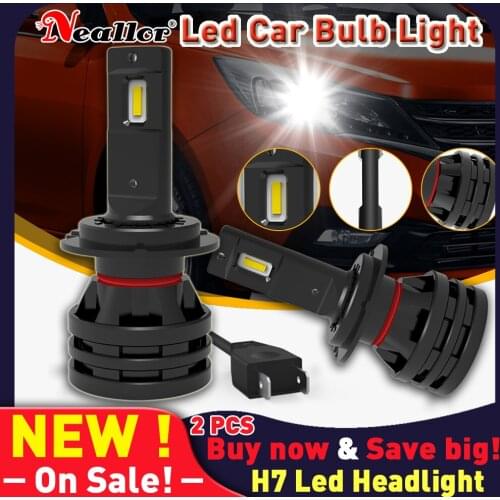 H7 Led 12v Headlight Light Bulbs On Car Accessories Goods Auto Diode Lamps For Skoda Octavia 2 3 a5 a7 Rapid Kodiaq Fabia Superb