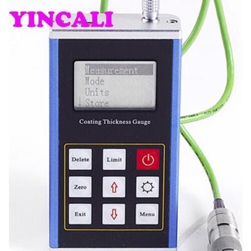 Coating Thickness Gauge Leeb231 Eddy current High Resolution Metal Shell Rubber Plastic Paint Digital Coating Thickness Tester