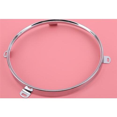 Metal Ring For Jeep Wrangler 7 Inch Round Headlight Bracket Black Ring For 2007-2021 Jeep JK & Wrangler Unlimited