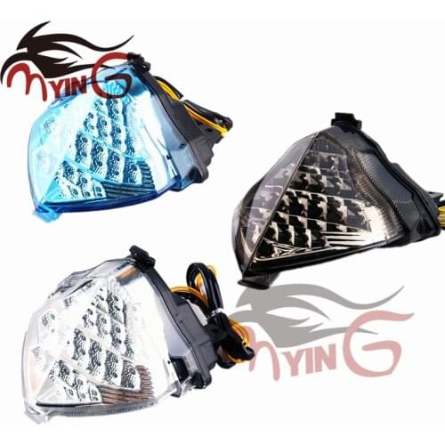 Motorcycle LED Integrated Turn Signals Tail Light For Yamaha YZF R1 2004 2005 2006 Brake Lights&Running Light Motor Accessories